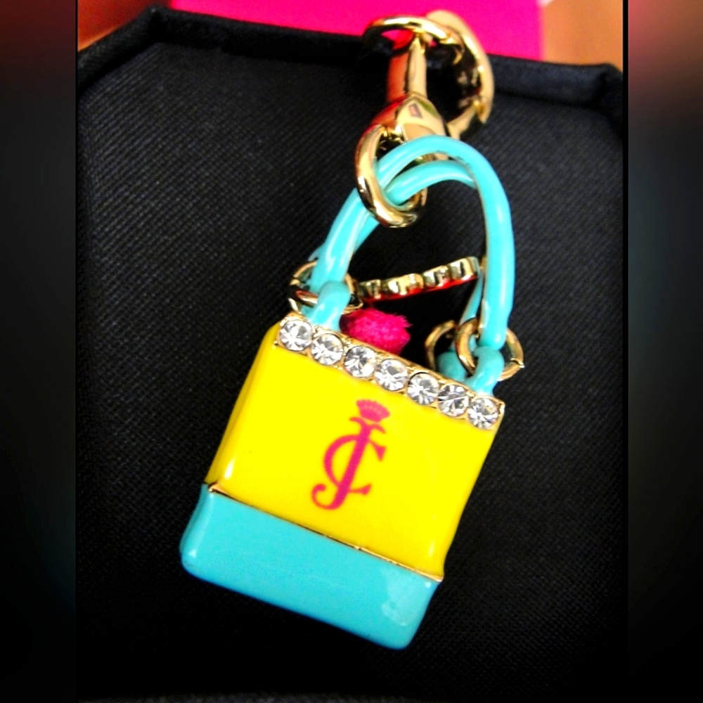 BEAUTIFUL JUICY COUTURE BEACH BAG CHARM